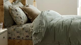Move Over, Minimalist Bedding – Anthropologie’s ‘Grandma Chic’ is Replacing Plain White Sheets This Fall