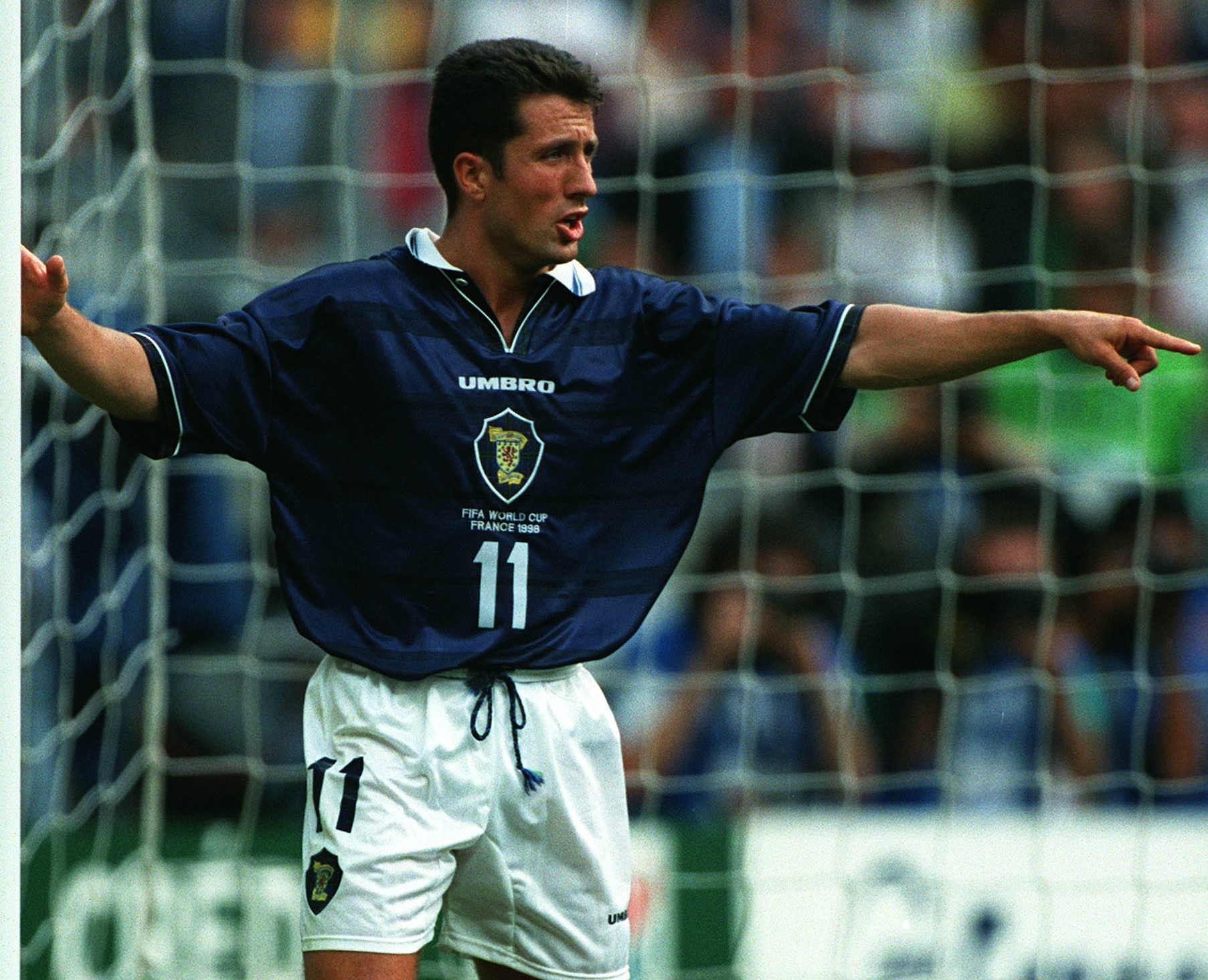 John Collins of Scotland at the 1998 World Cup