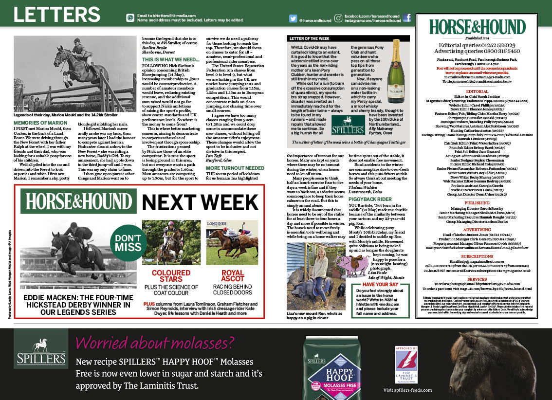 Letters and NWB 18 June 2020