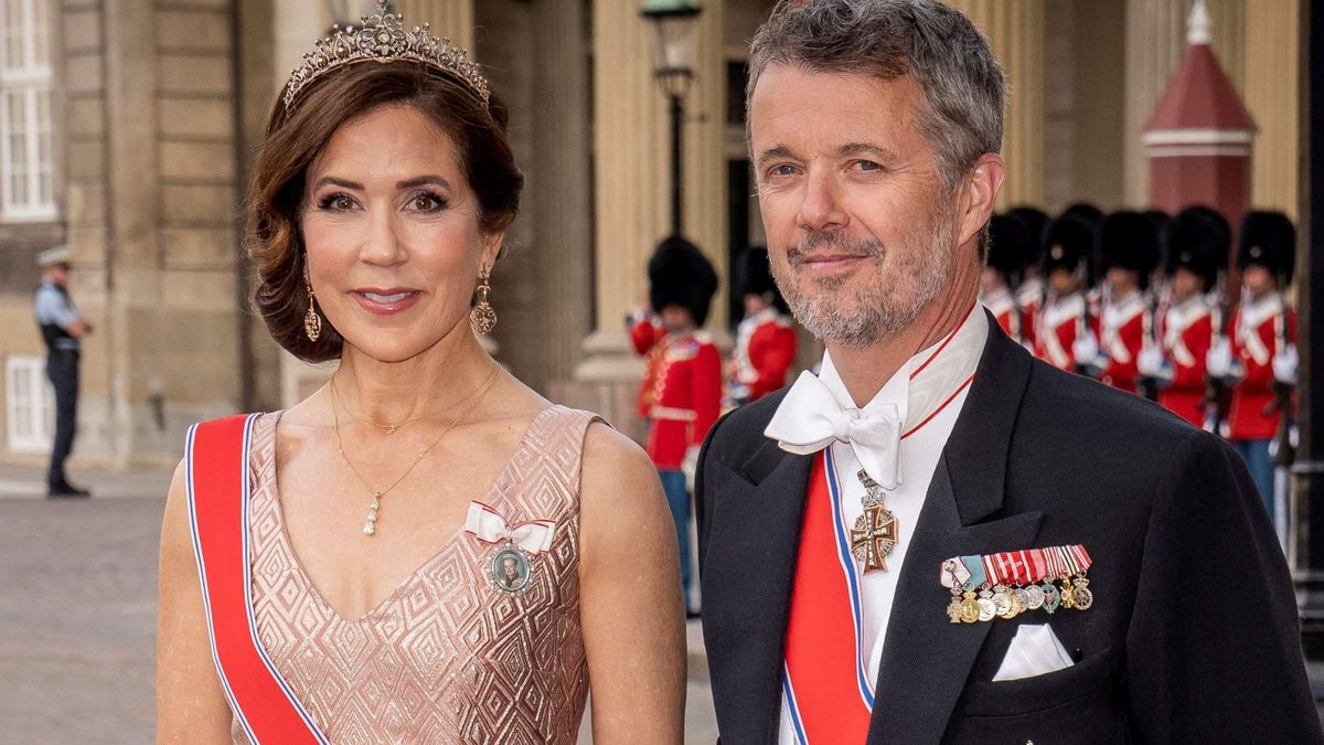 Princess Mary of Denmark stuns in a unique peach dress | Woman & Home