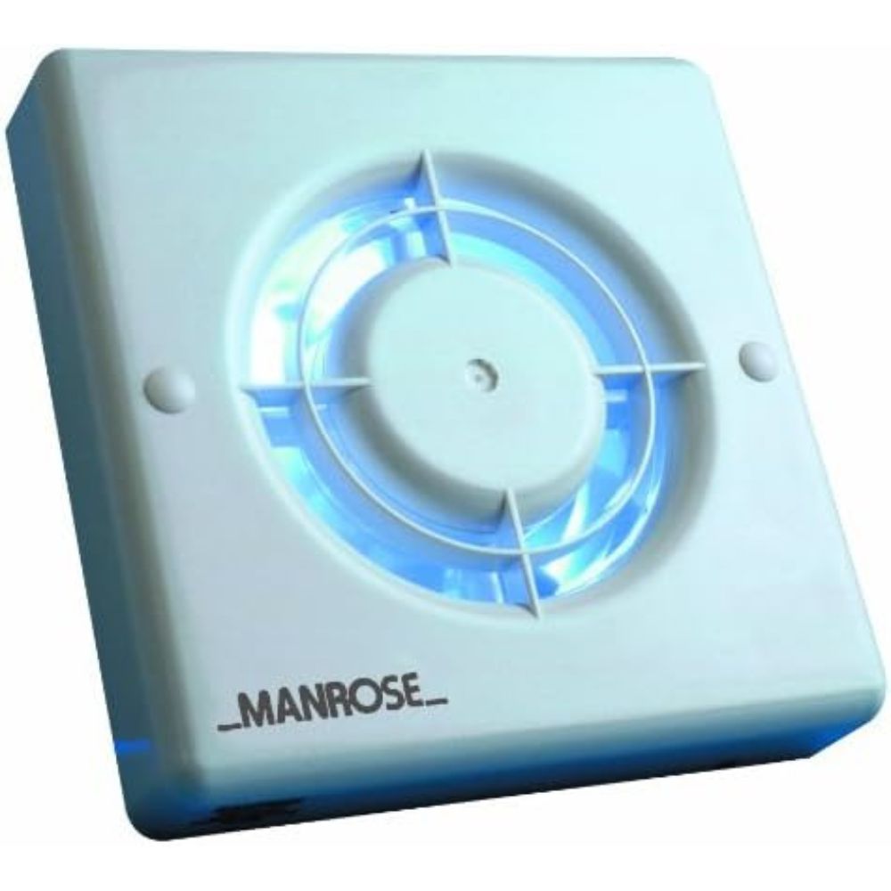 Manrose 4-inch Standard Bathroom Extractor Fan small cut out