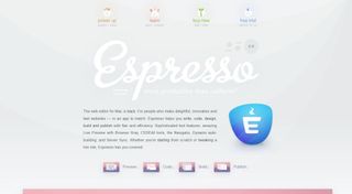 Espresso website screenshot