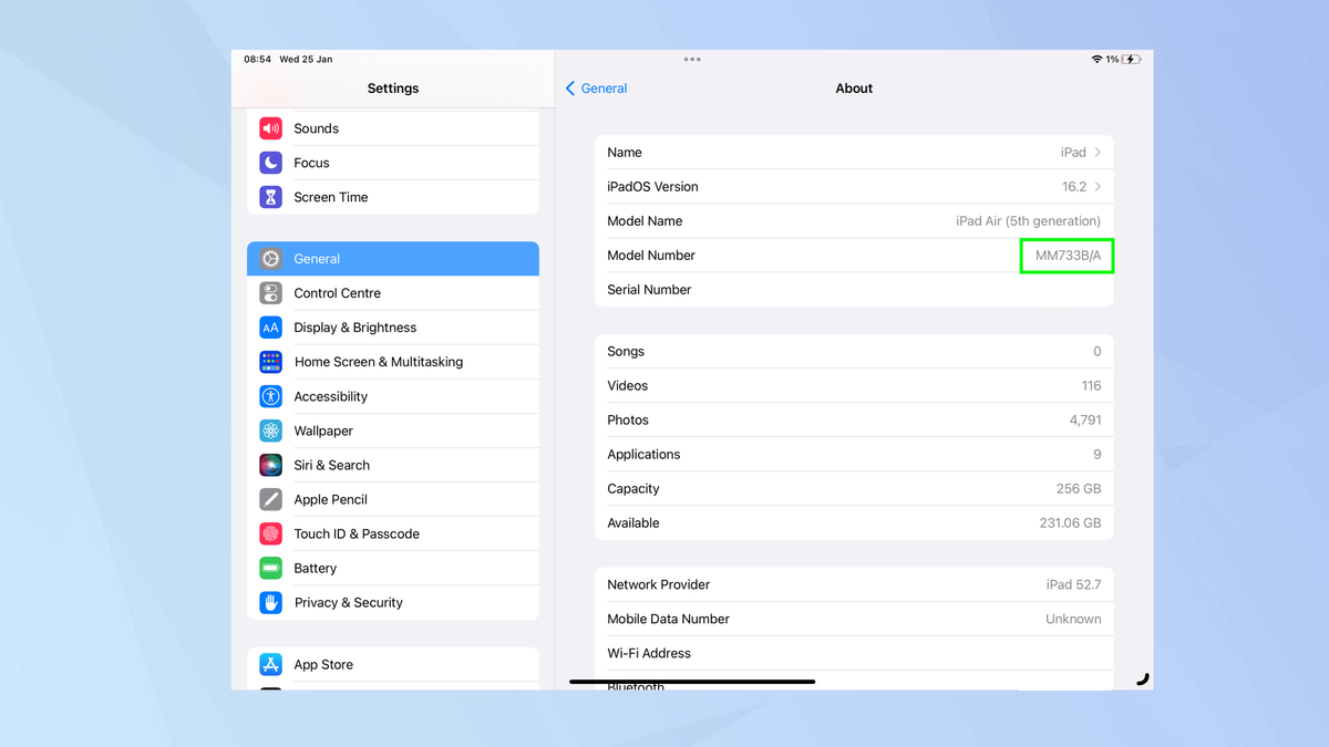 How to check your iPad model and generation | Tom's Guide