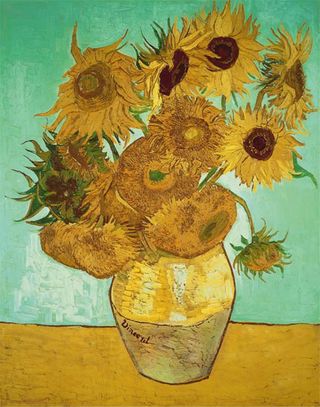 Meera Syal's favourite painting, Vase with 12 Sunflowers by Vincent van Gogh.