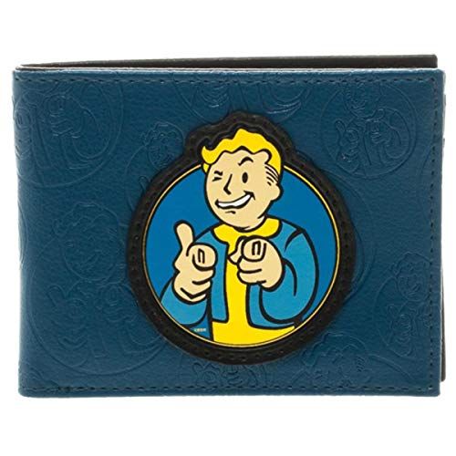 Vault Boy Blue Bifold Wallet