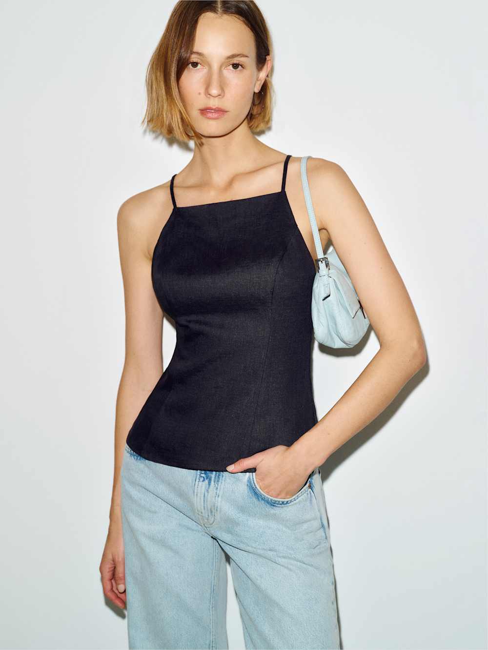 Finley Linen Top