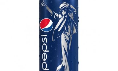 Michael Jackson Pepsi cans
