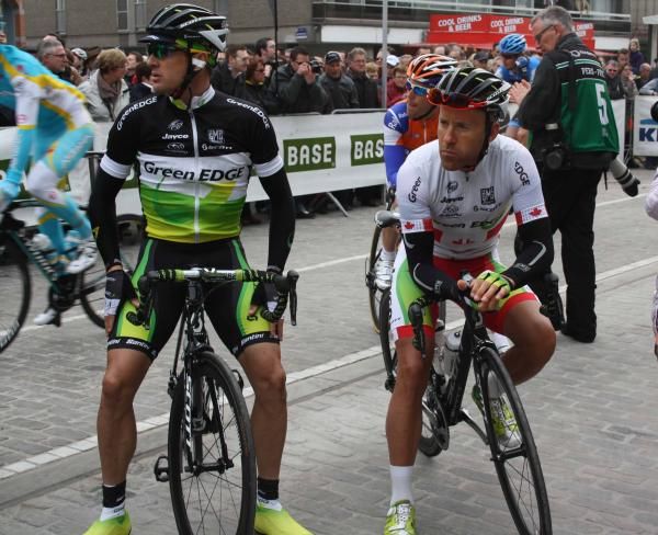 Baden Cooke and Svein Tuft (GreenEdge).