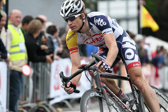 Jan Bakelandts (Lotto Belisol) rode to a podium placing