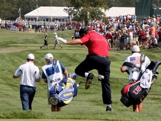 Boo Weekley giving it some at Valhalla in 2008