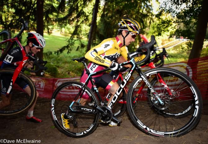 Allen Krughoff (Noosa Pro Team) was not having the race we have come to expect of him