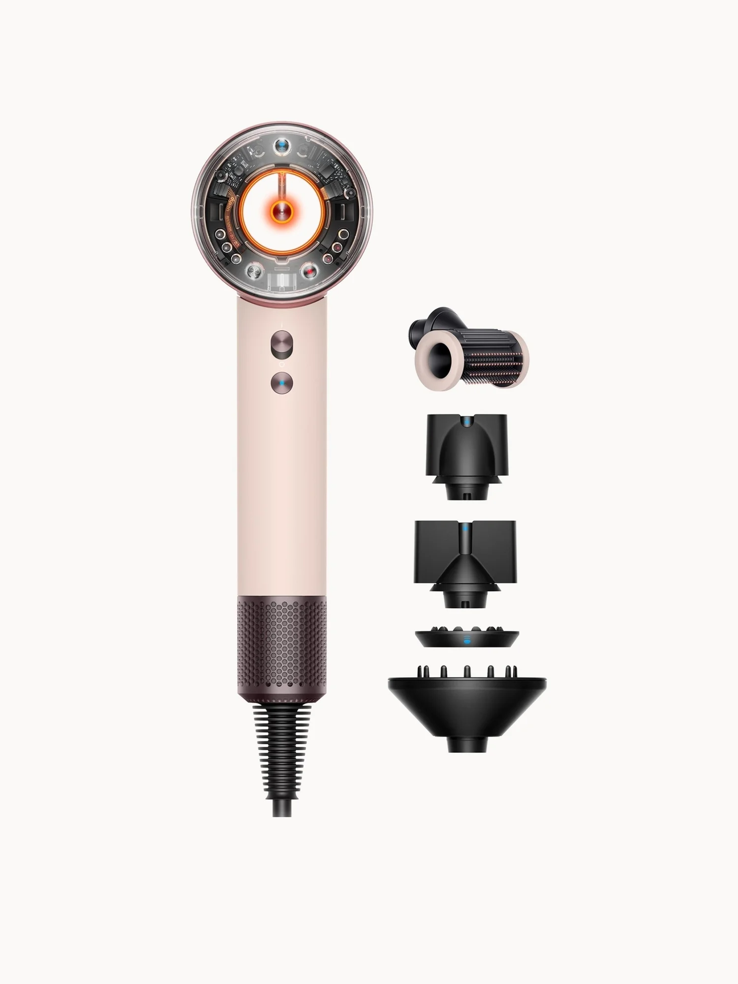 Dyson Supersonic Nural&amp;trade; Hair Dryer - Straight and Wavy- Ceramic Pink