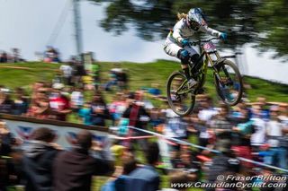 Women's winner Rachel Atherton ( GT Factory Racing)