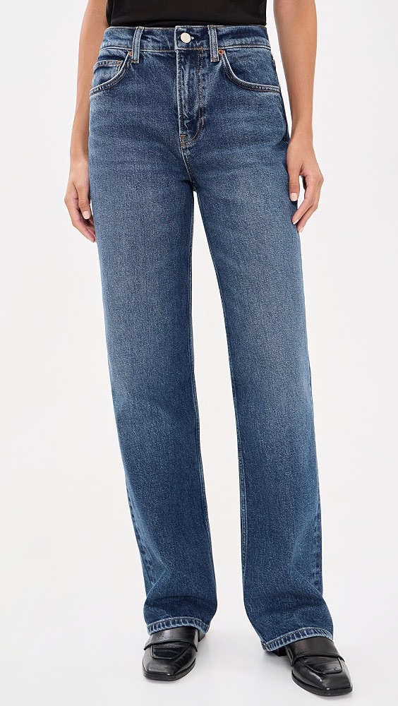 Miles Stretch Straight Jeans - Stormi