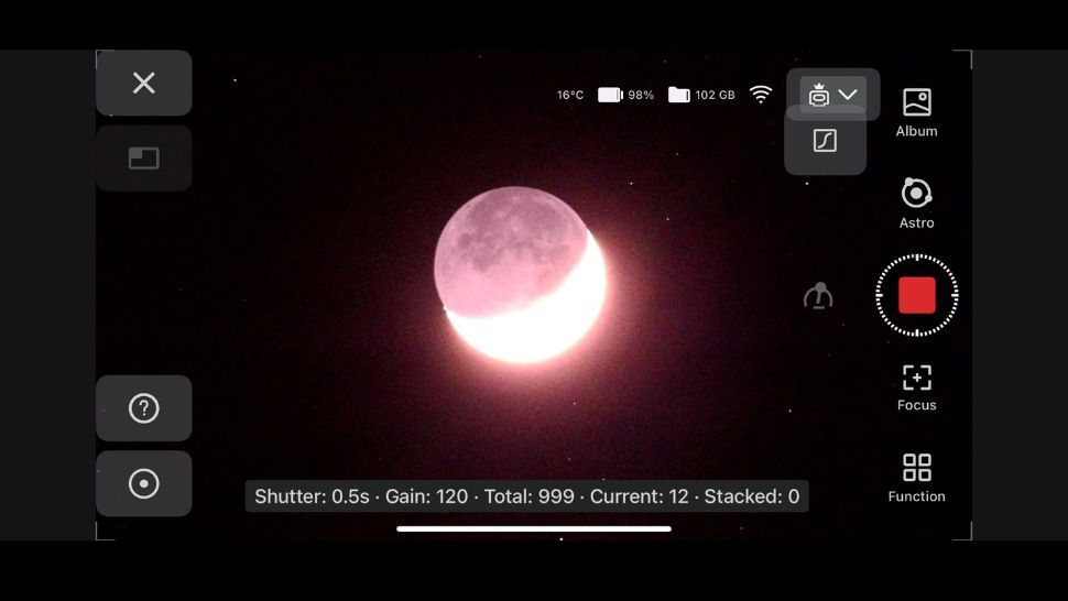 DwarfLab Dwarf 3 smart telescope app