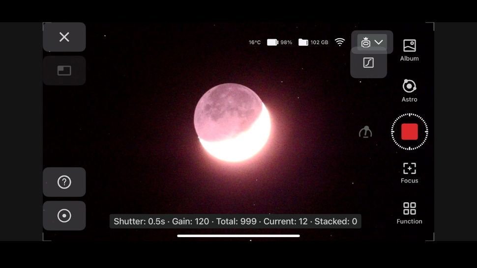DwarfLab Dwarf 3 smart telescope app