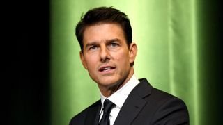 Tom Cruise speaks onstage during the 10th Annual Lumiere Awards at Warner Bros. Studios on January 30, 2019 in Burbank