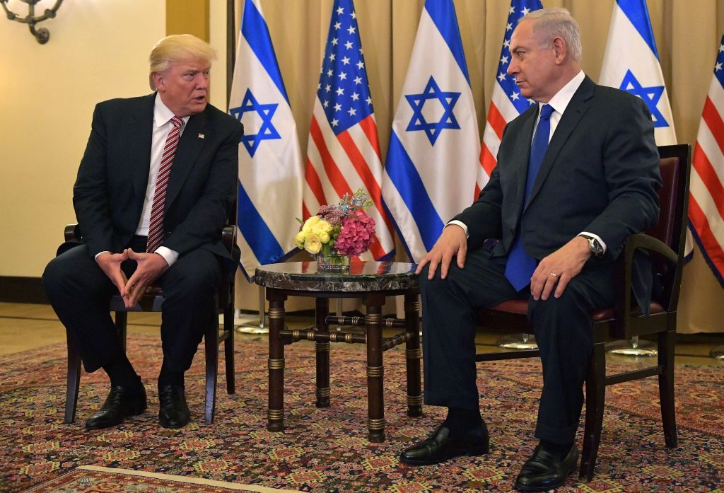 President Trump and Israeli Prime Minister Netanyahu.