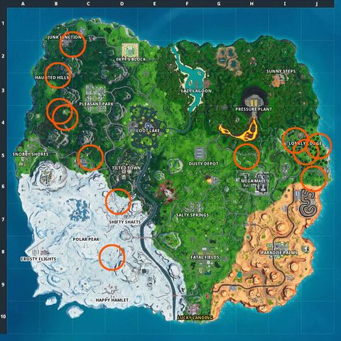 Fortnite Mushroom locations: Where to find Fortnite Mushrooms and how ...