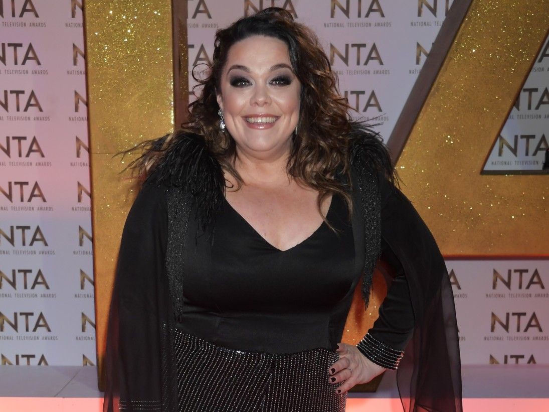 Lisa Riley at the National Television Awards