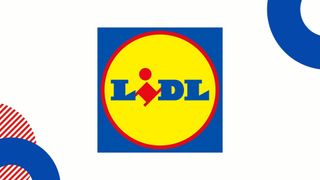 Lidl supermarket logo with decoration around it