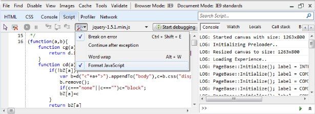 Discover the F12 developer tools in IE9 | Creative Bloq