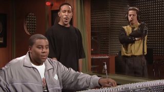 Kenan Thompson, Ludacris, and Andy Samberg on SNL