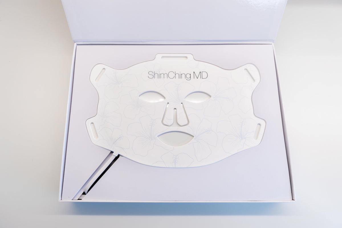 Shim Ching Md Led Face, Neck &amp;amp; D&amp;eacute;collet&amp;eacute; Light Therapy Mask