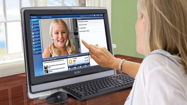 WOW! Computer™ for Seniors with 22-Inch Touchscreen Monitor