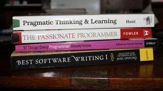 Forests of books have been published on the making of better programmers. The Passionate Programmer and O'Reilly are good starting points