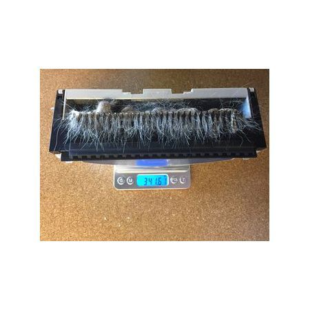 Our testing procedures included weighing the bins of all competitors, including the bObi Pet, after each test to see how much they had collected.