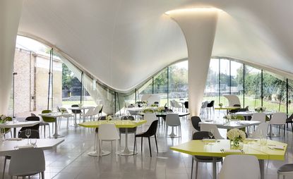 Dinning area at The Magazine — London, UK