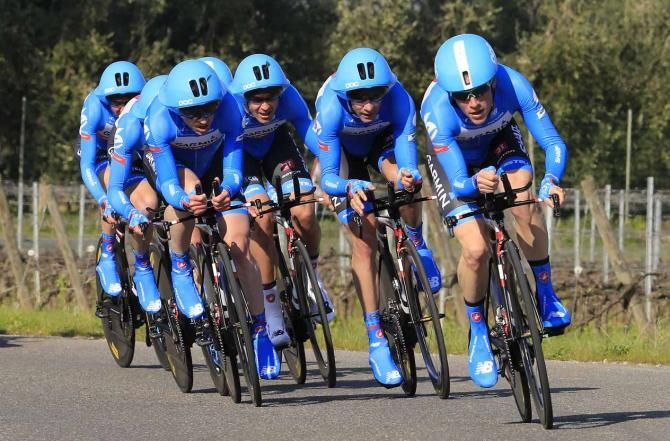 Andrew Talansky leads the Garmin-Sharp team.