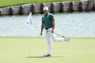 Rory McIlroy in Olympics action