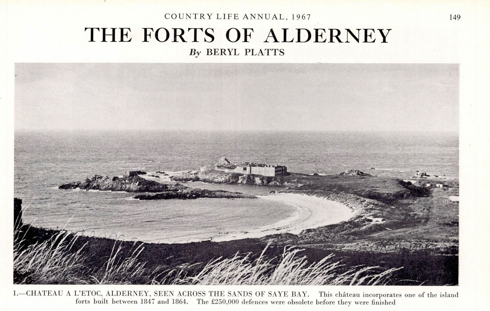 Country Life Alderney 1967