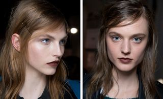 The moody tones were picked up by Francelle Daly and Paul Hanlon chose a casual grunge hairstyle