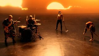 Red Hot Chili Peppers "Black Summer" official music video (still)