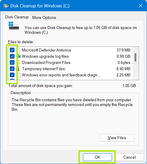 11 ways to increase free disk space in Windows 11 or Windows 10 | Tom's ...