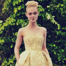 Elle Fanning At The Maleficent Costume Viewing