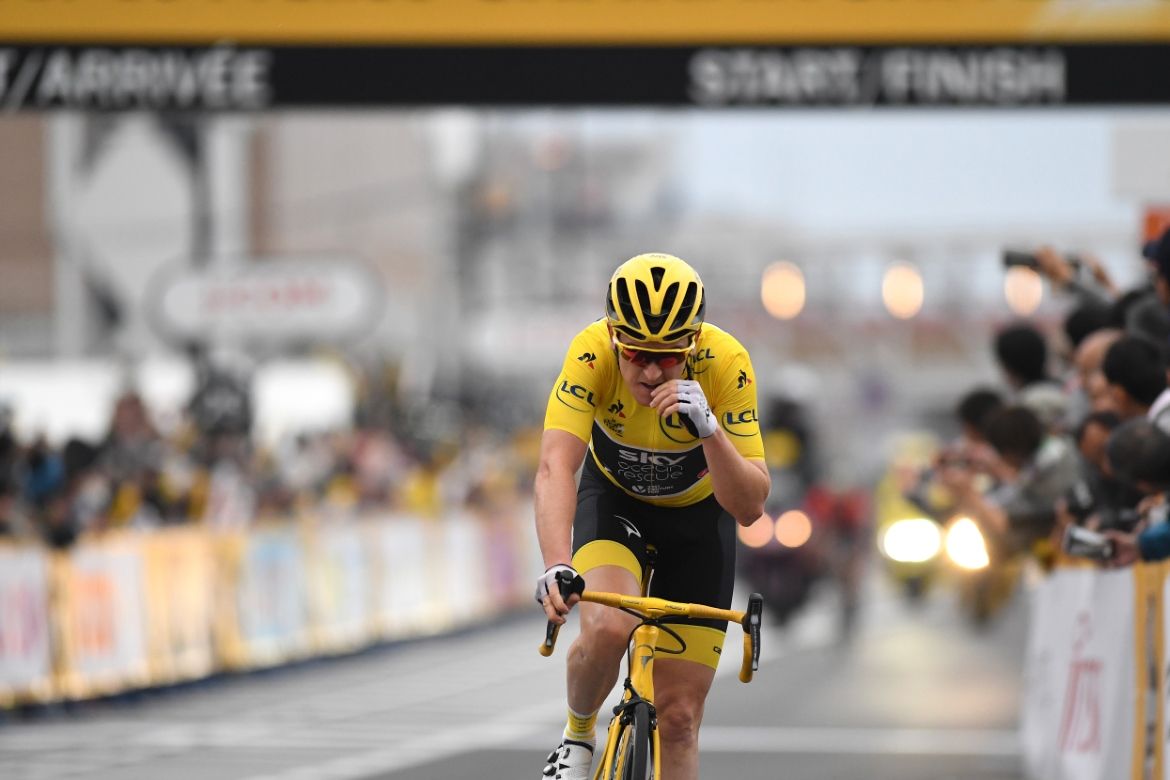 Geraint Thomas took second