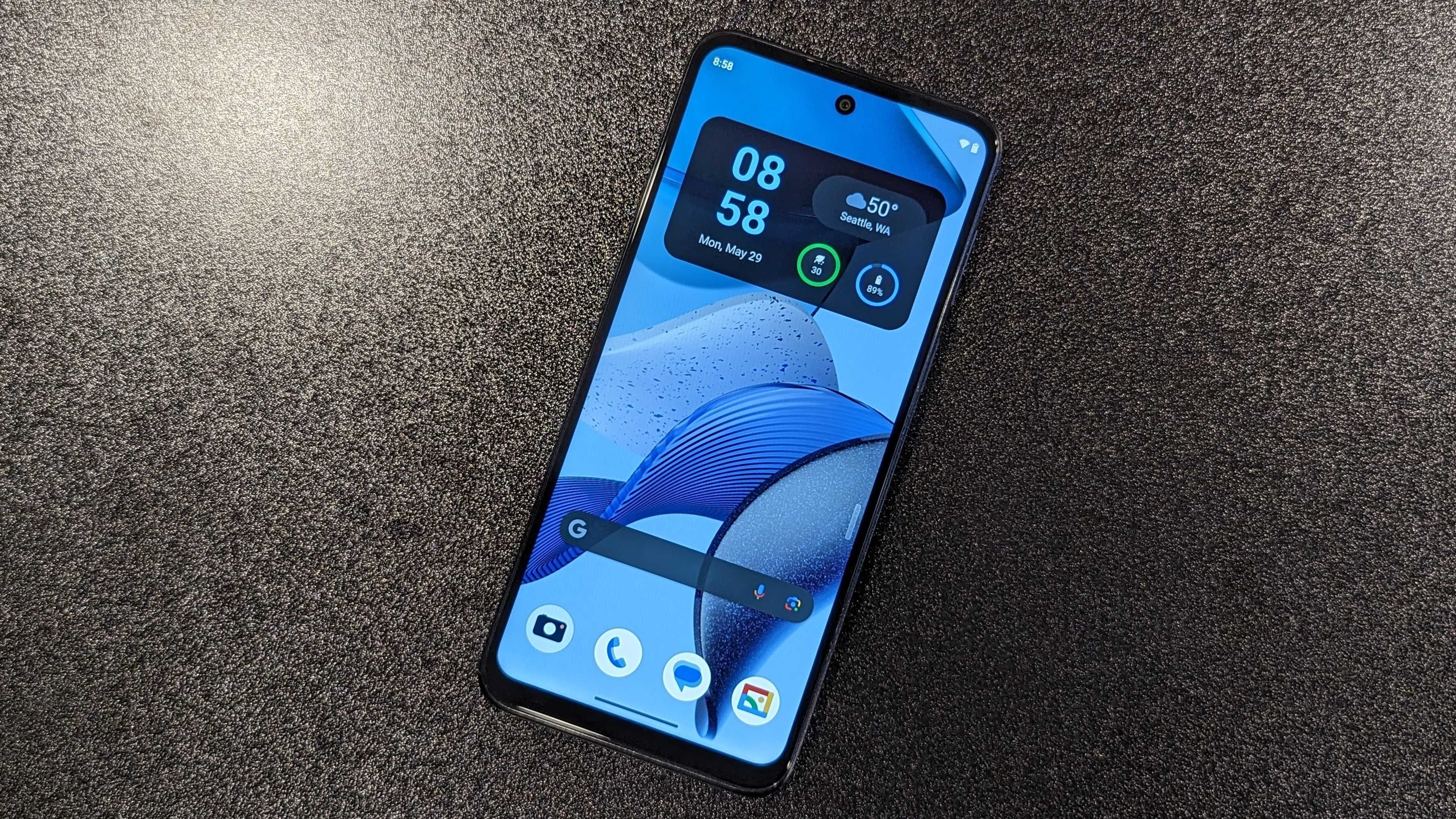 Moto G 5G (2023) home screen