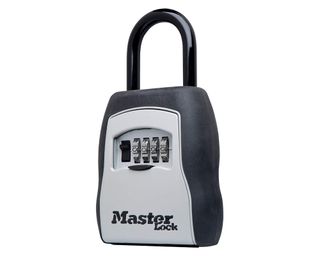 Image of Master Locks lock box with combination dial