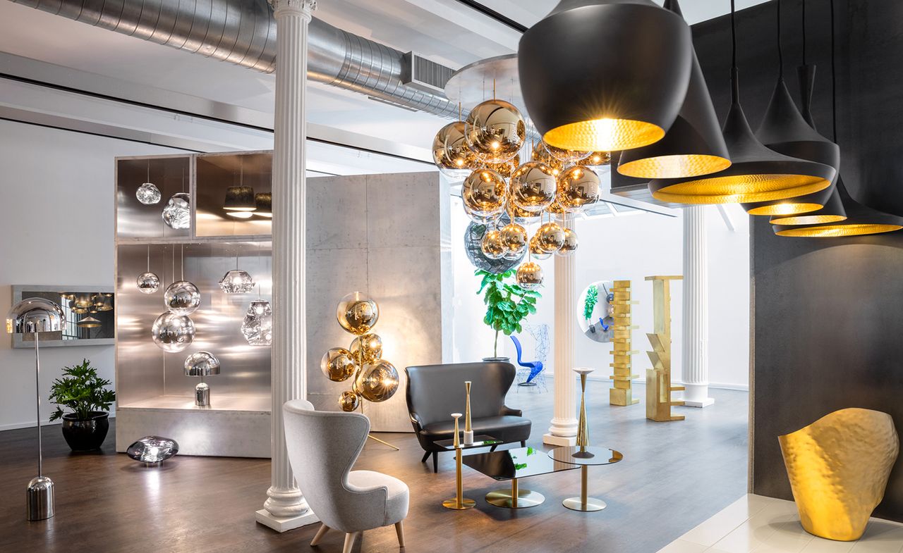 Inside Tom Dixon’s new showroom space in Soho, New York