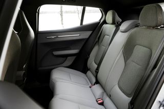 The back seats of the new Volvo EX30 Cross Country