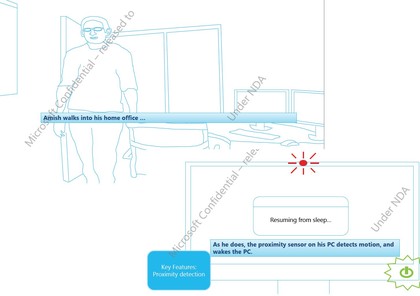 Windows 8 gesture recognition