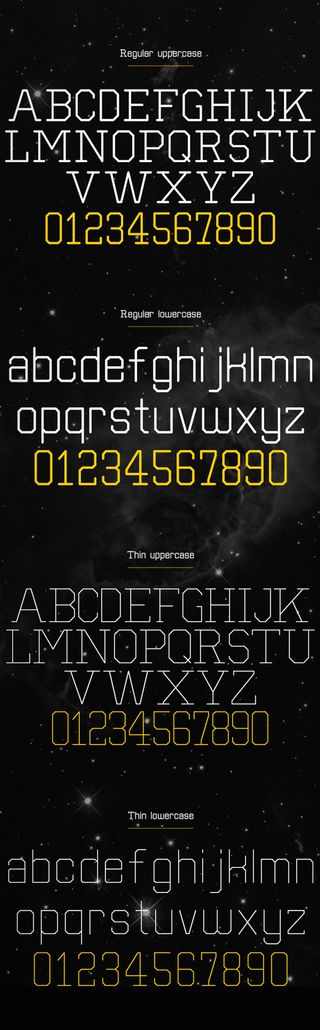 Free font: Separator