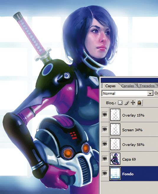 How to use bright white light without losing detail in your art