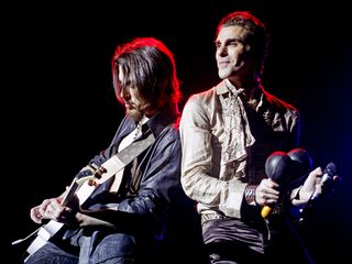 Dave Navarro and Perry Farrell on stage in 2009. Who's in the full band? We'll see. But we have new music...
