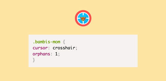 Bambi and CSS collide with hilarious consequences.