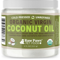 Raw Paws Virgin Organic Coconut Oil for Dogs &amp; Cats